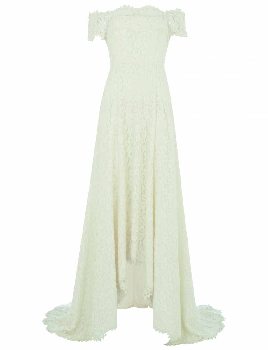 Whistles Rose off shoulder wedding dress $7,189